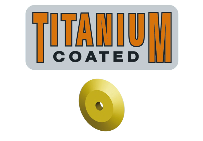 Titanium coated