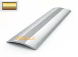 TRANSITION ALUMINUM PROFILE   30/04 мм Rounded Gold matt