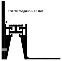 КОНСТРУКТИВНА ДЕЛАТАЦИОННА ЛАЙСТНА / РАБОТНА ФУГА CJ 50