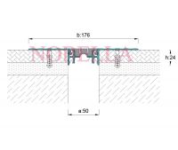 FLEXIBLE MECHANICAL EXPANSION JOINTS 50x176x24 PL