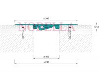 FLEXIBLE MECHANICAL EXPANSION JOINTS 100x240x14 K6M1.5