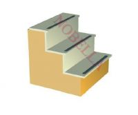 Autoadhesive anti-slip tape for steps - 25 mm