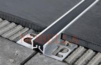 Structural glue expansion joint ALUMINIUM / RUBBER INSERT - 8x17 mm