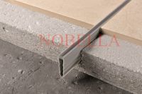 Cement expansion joints grey transparent - 25x8 mm