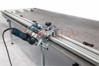 FRAME FOR INSTALLATION OF ANGLE GRINDER FOR BLADE Ø125, ON A GUIDE FOR SPECIAL SYSTEM FOR CUTTING LARGE TILES