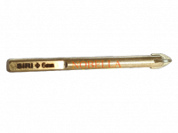 FOURT TOP DRILL BIT FOR TILES 6 mm - + TIP