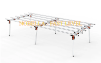 MODULAR WORK TABLE FOR LARGE TILES - 360х150х80 FAST LEVEL