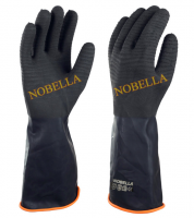 LATEX / NATURAL RUBBER WORKING GLOVES - 35cm.