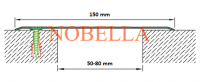COVER PROFILE 50/80х150
